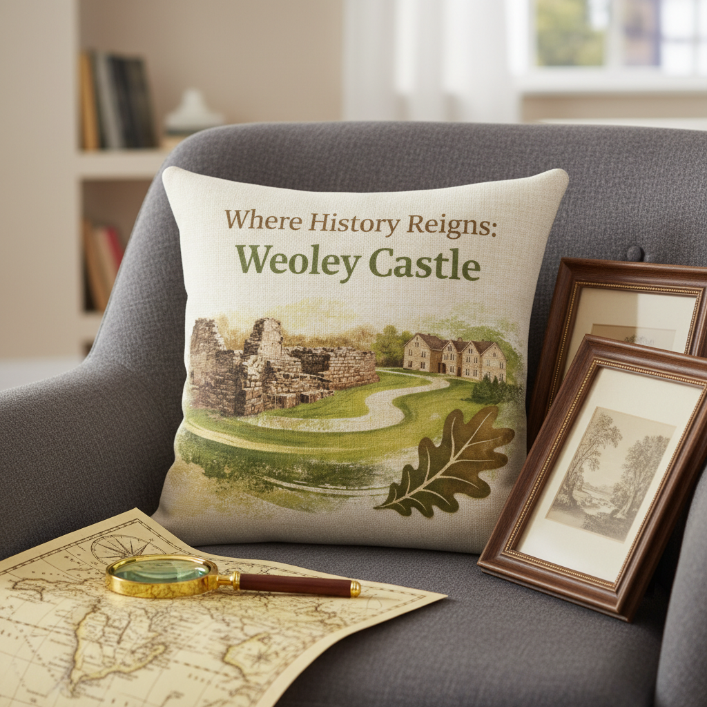 Weoley Castle - Cushion - Vibrant Civic Blend Design