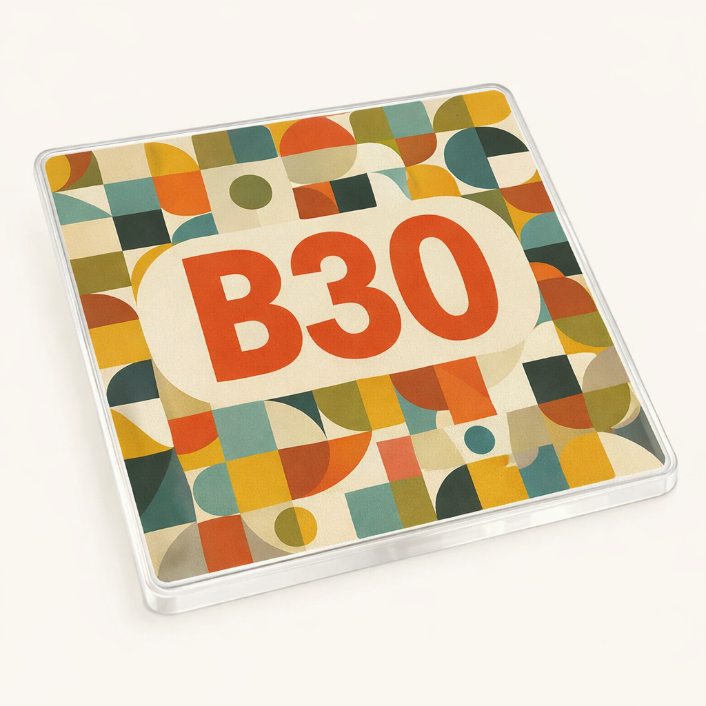 Cotteridge - Coaster - Mid-Century Retro - Postcode