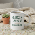 Kings Heath - Mug - Minimalist Coordinates Design
