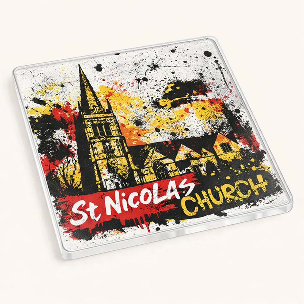 Kings Norton - Coaster - Urban Street Art - St Nicolas Church