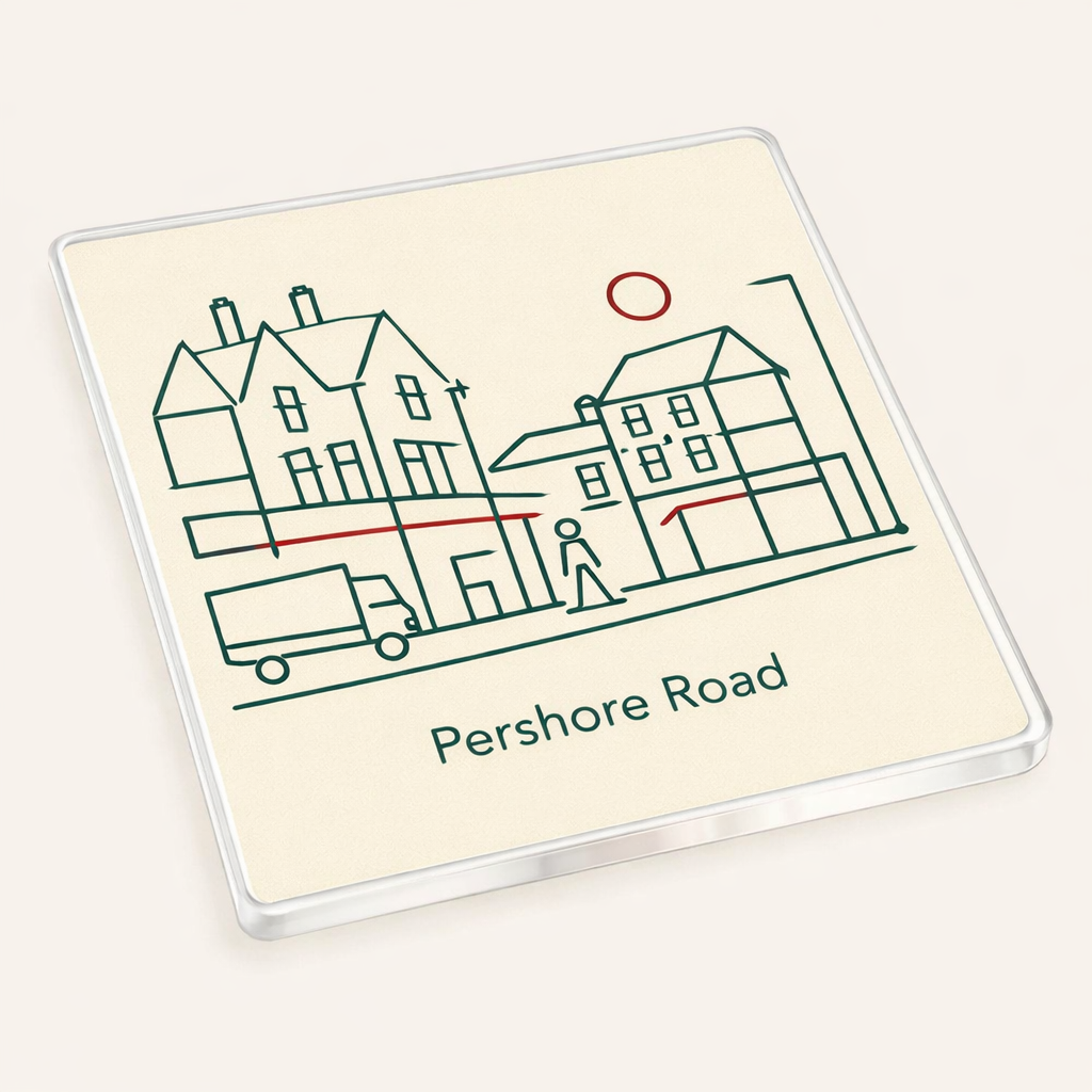 Cotteridge - Coaster - Geometric Lines - Pershore Road
