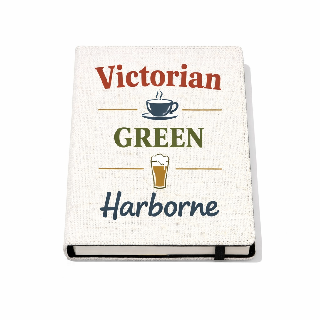 Harborne - Notepad - Minimal Typed Stack Design