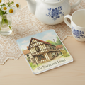 Kings Norton - Coaster - Soft Watercolours - The Saracen's Head Pub