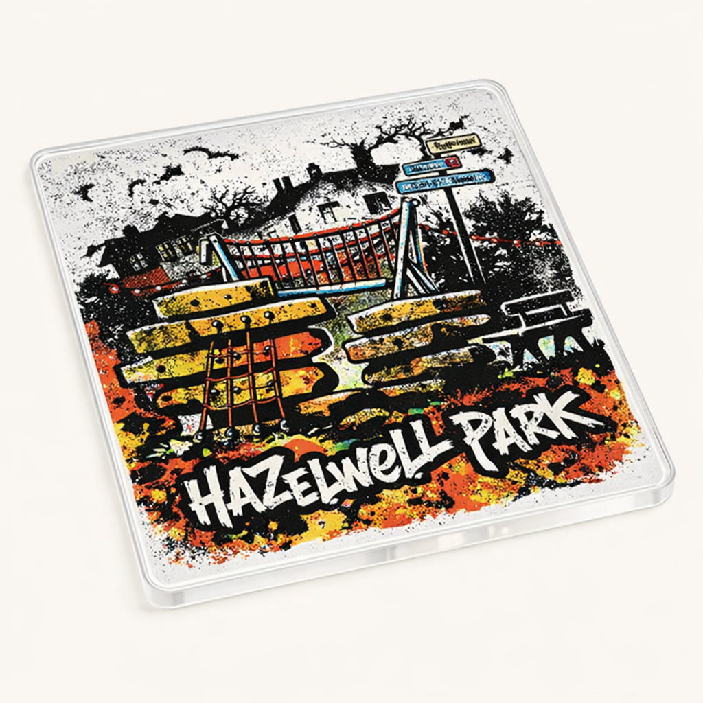 Stirchley - Coaster - Urban Street Art - Hazelwell Park