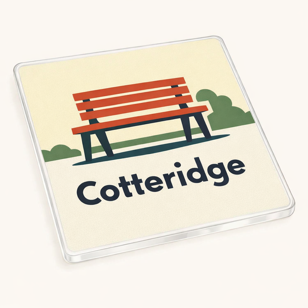 Cotteridge - Coaster - Mid-Century Retro - Park Bench