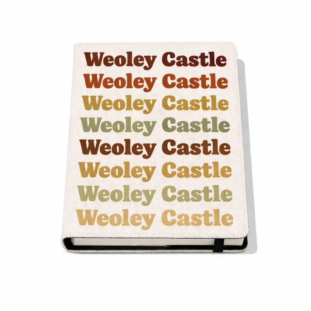 Weoley Castle - Notepad - Retro Typography Design