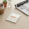 Stirchley - Coaster - Geometric Lines - Postcode