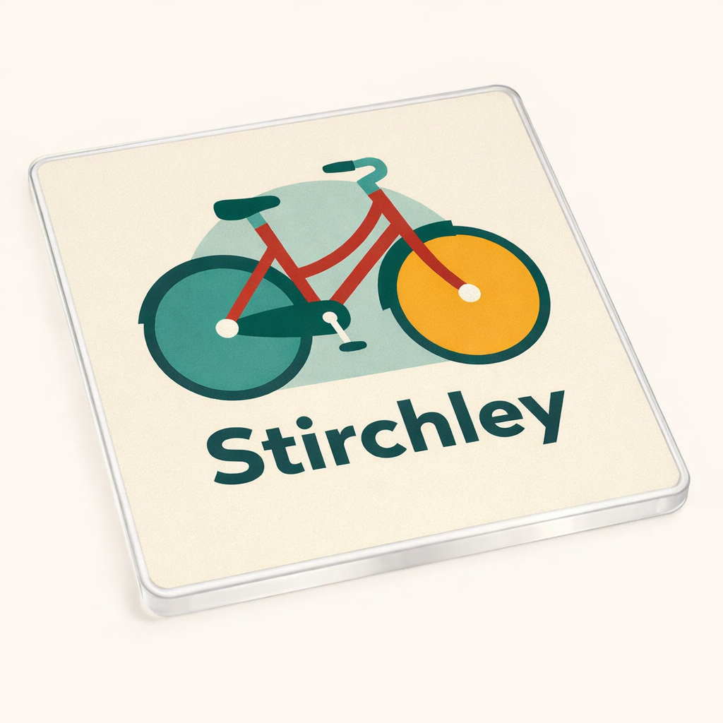 Stirchley - Coaster - Mid-Century Retro - Bicycle
