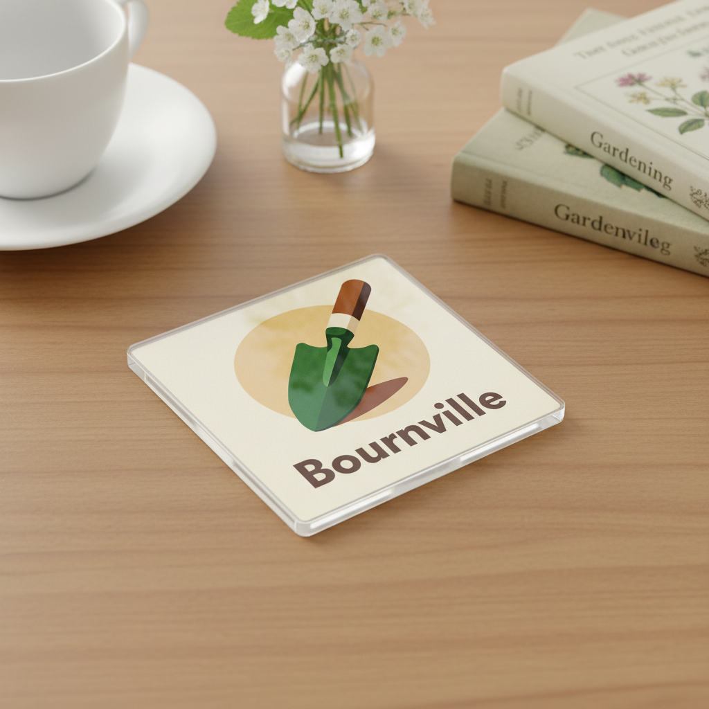 Bournville - Coaster - Mid-Century Retro - Garden Trowel