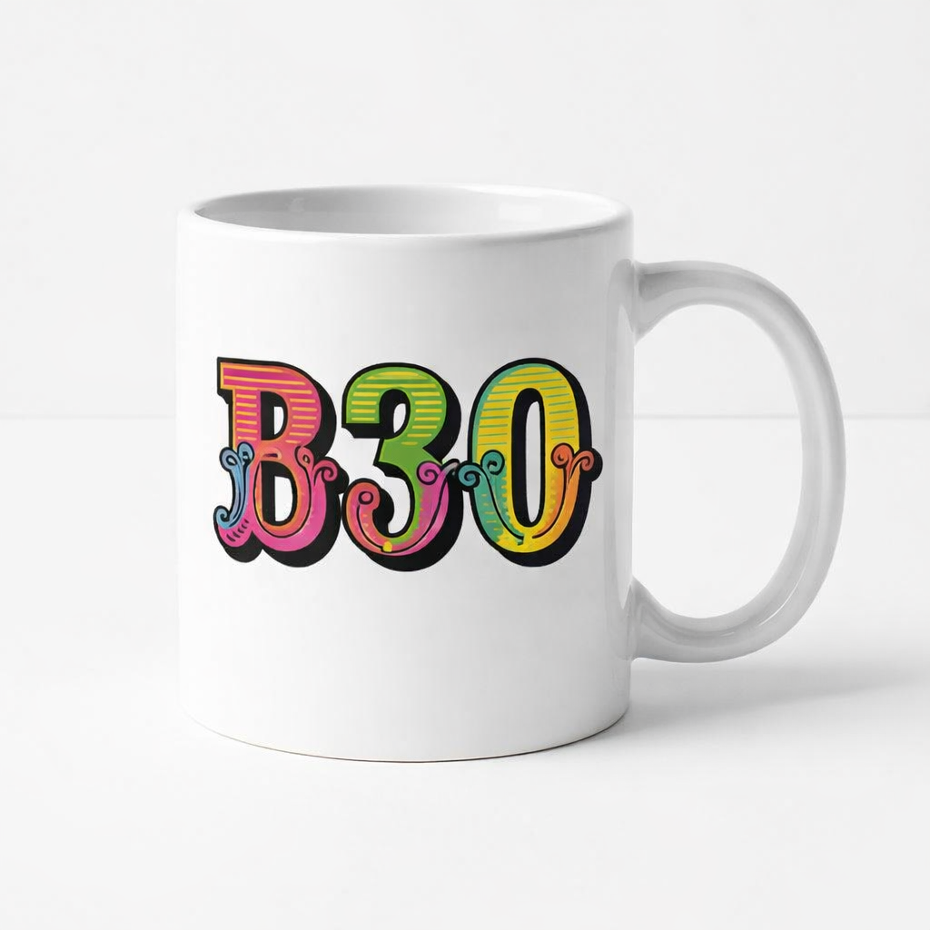 Stirchley - Mug - Colour Burst Postcode Design