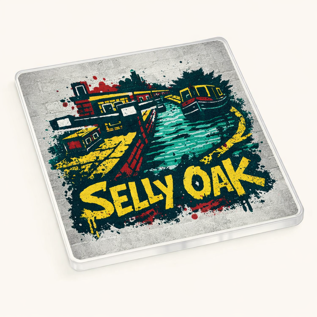 Selly Oak - Coaster - Urban Street Art - Canal