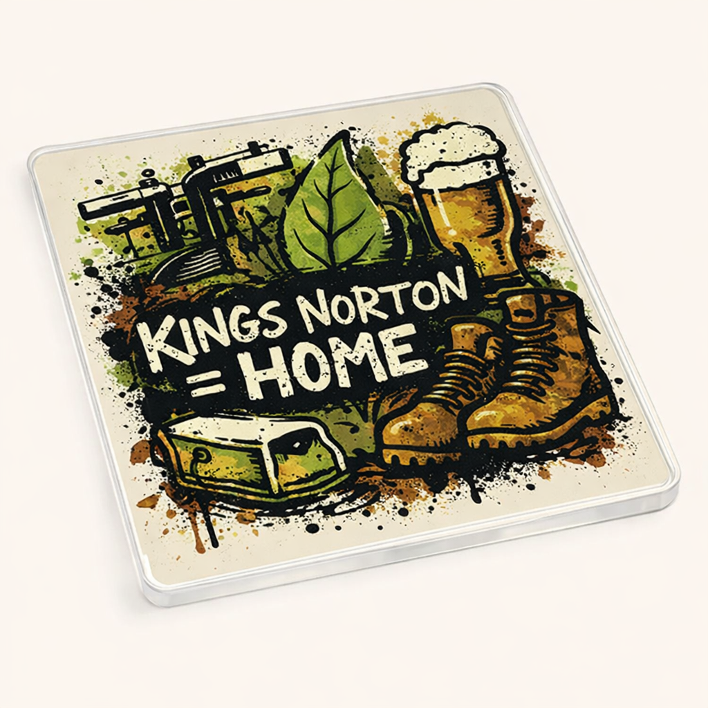 Kings Norton - Coaster - Urban Street Art - Local Icons