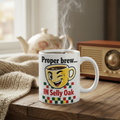 Selly Oak - Mug - Retro Cartoon Design