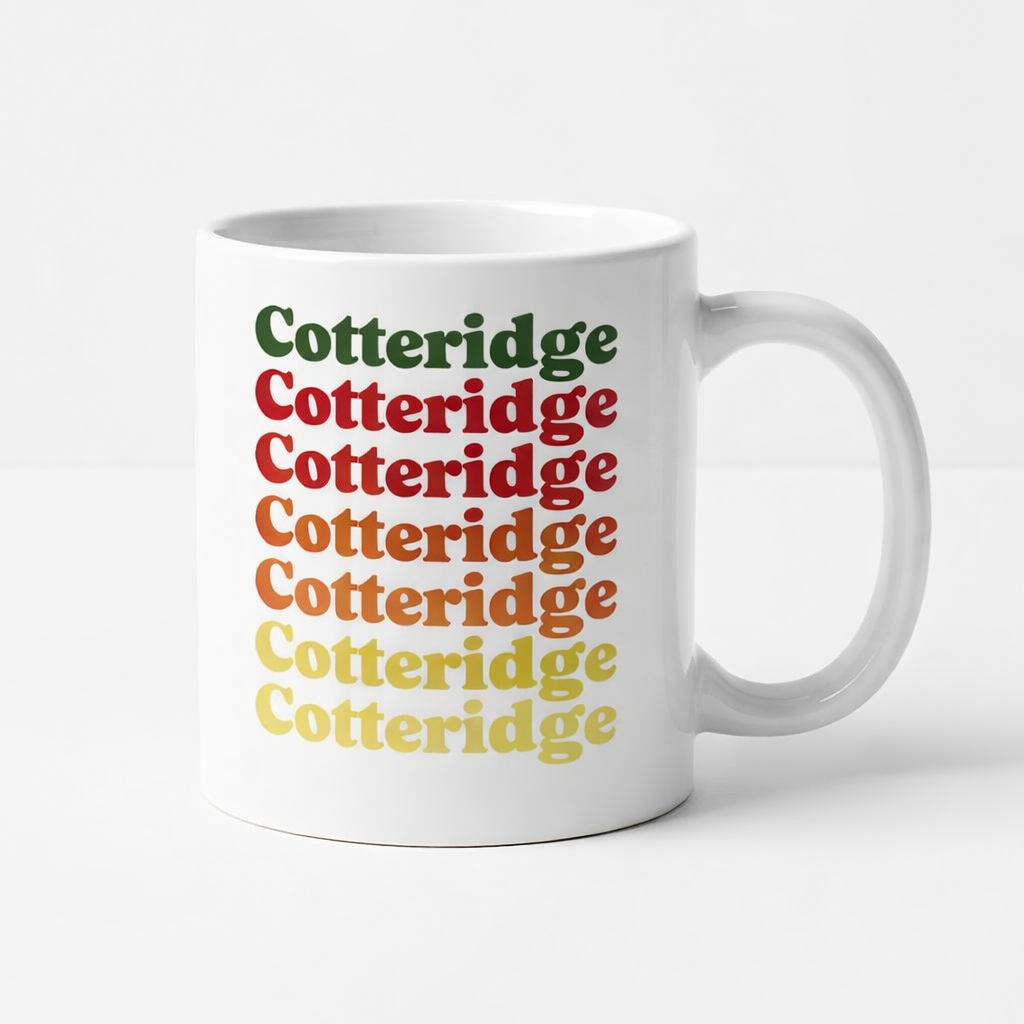 Cotteridge - Mug - Retro Typography Design
