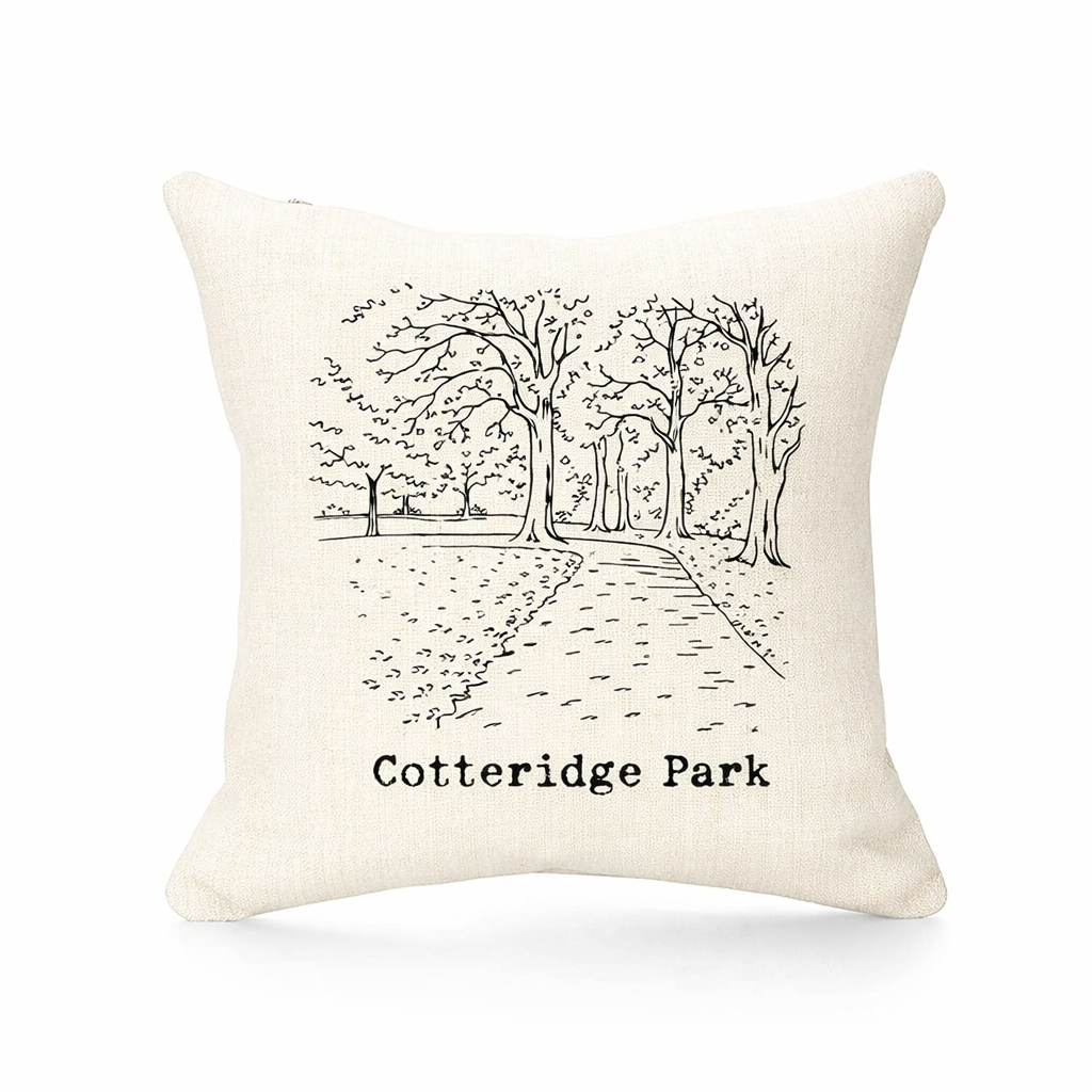 Cotteridge - Cushion - Minimal Lines Design - Cotteridge Park