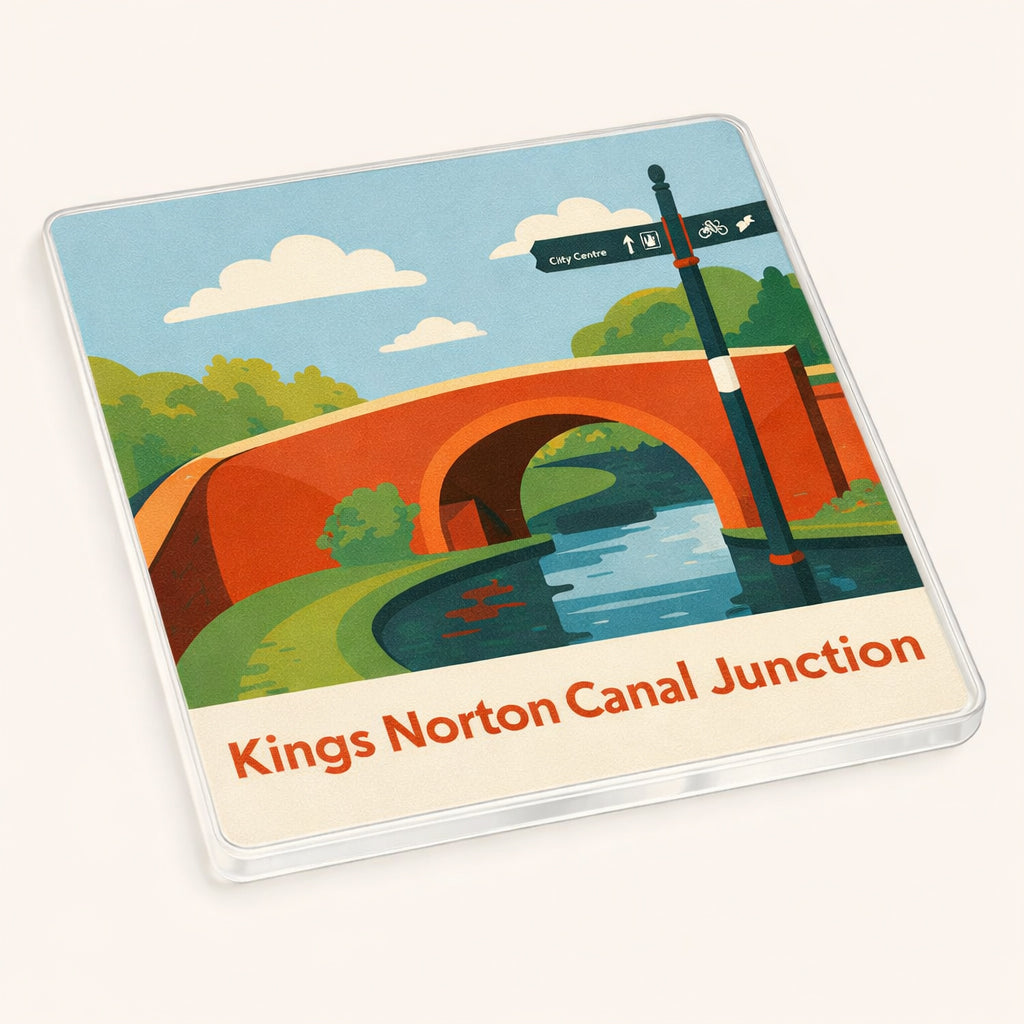 Kings Norton - Coaster - Mid-Century Retro - Kings Norton Canal Junction