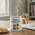 Kings Norton - Mug - Geometric Grid Design