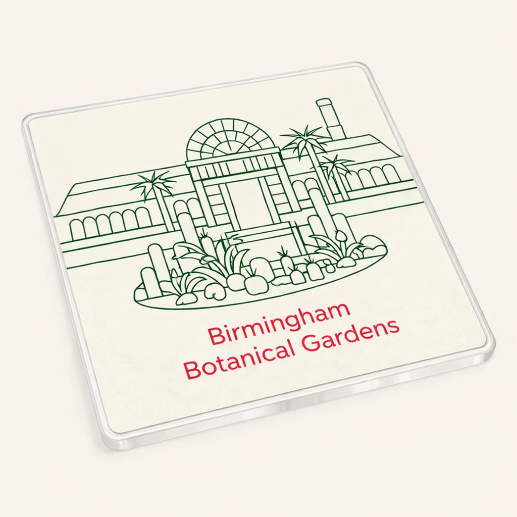 Edgbaston - Coaster - Geometric Lines - Birmingham Botanical Gardens
