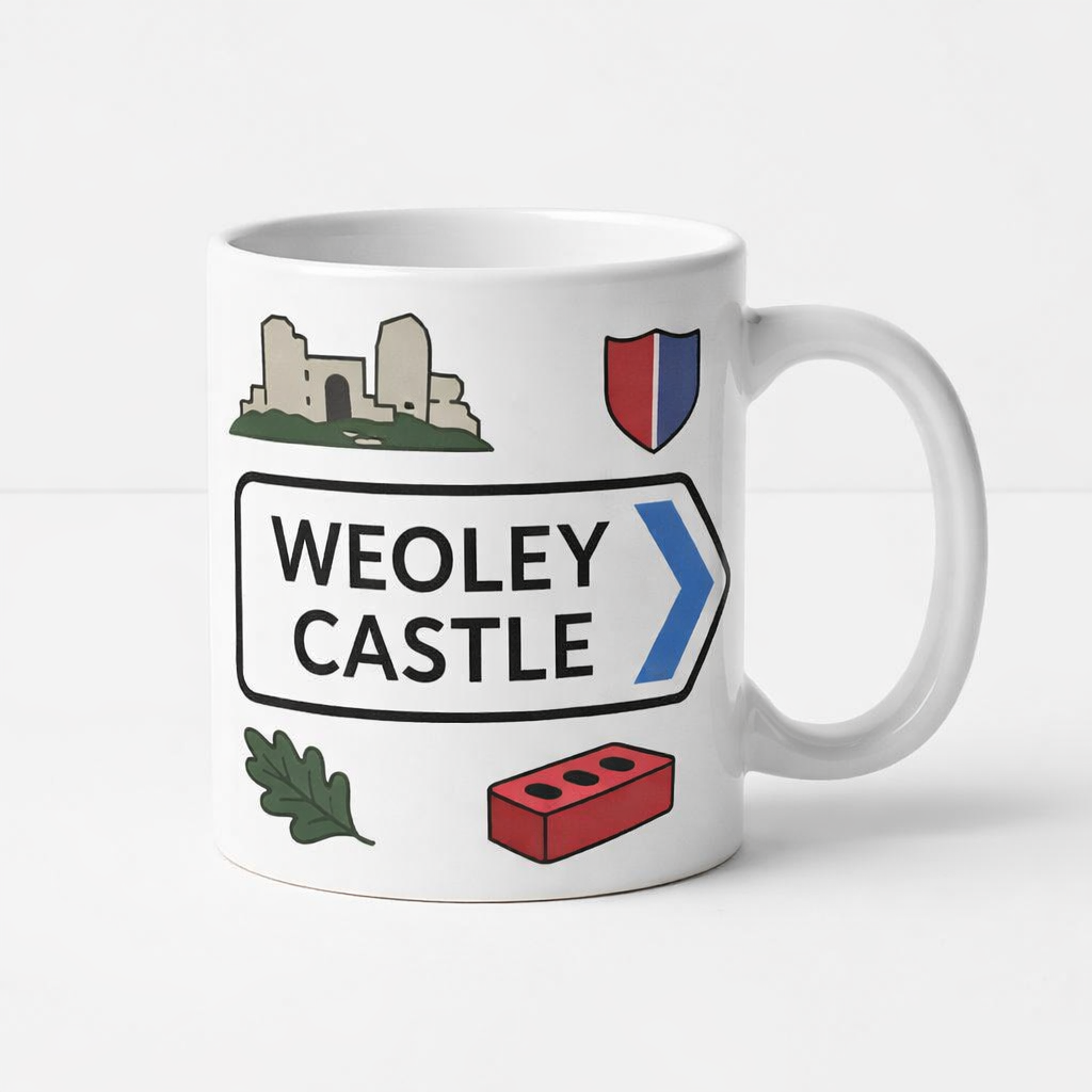 Weoley Castle - Mug - Local Symbols Design