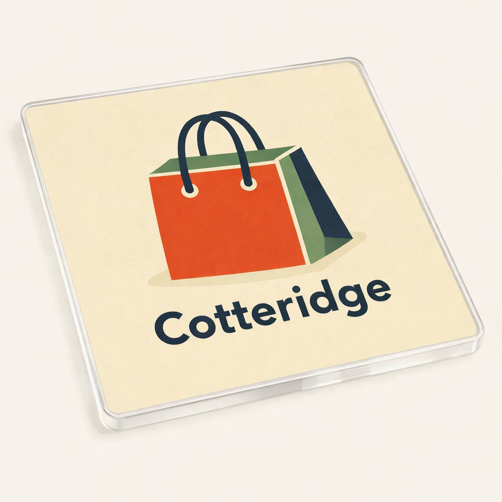 Cotteridge - Coaster - Mid-Century Retro - Shopping Bag
