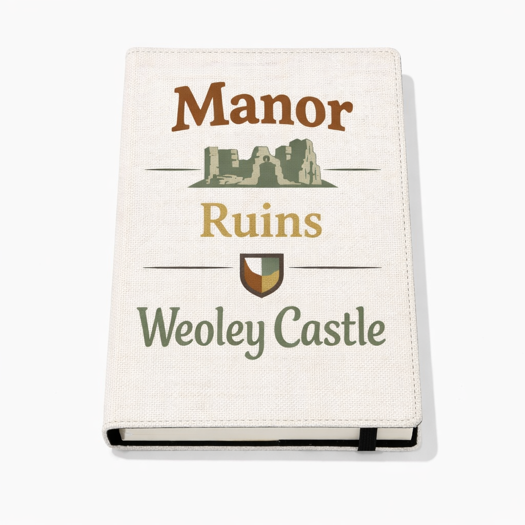 Weoley Castle - Notepad - Minimal Typed Stack Design