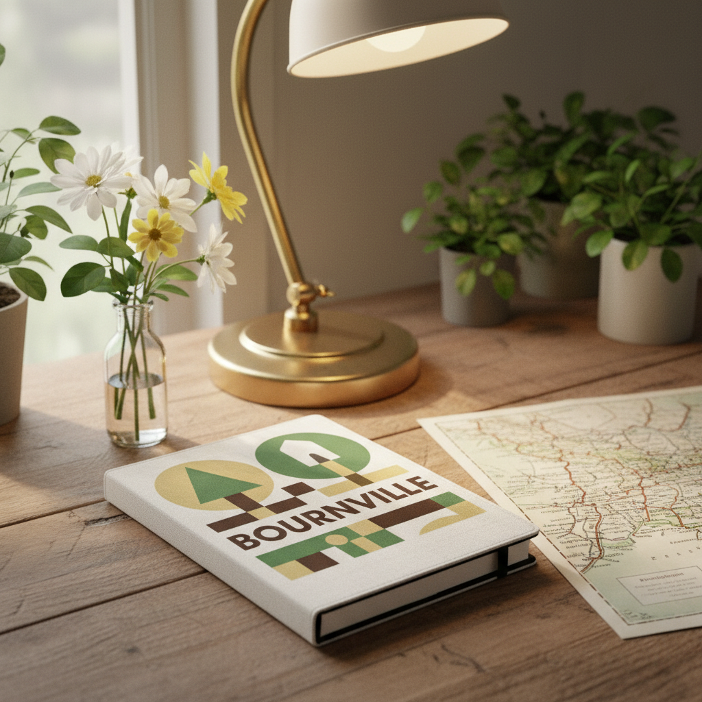 Bournville - Notepad - Geometric Iconography Design