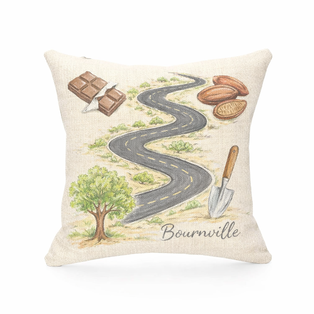 Bournville - Cushion - Whimsical Illustrations Design