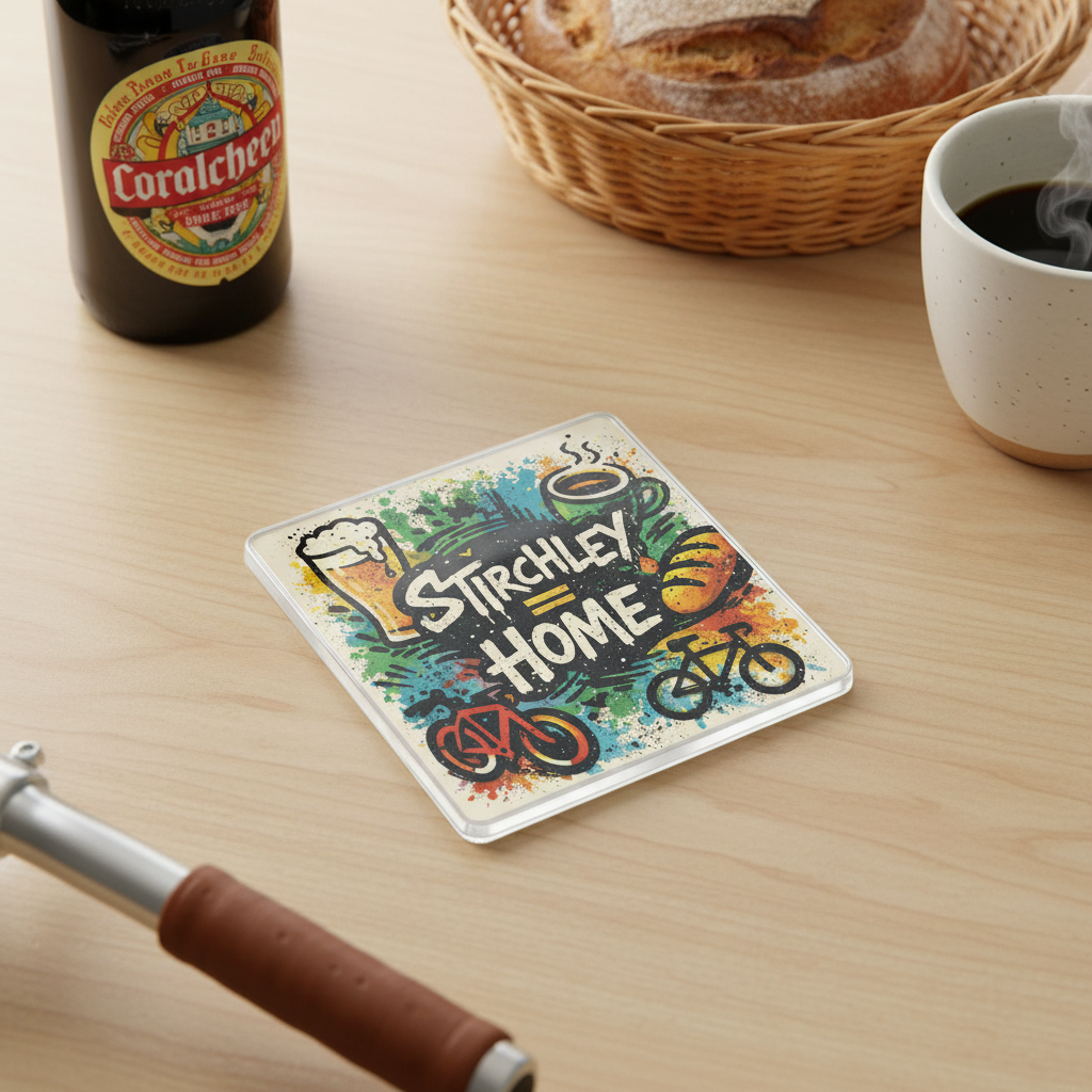 Stirchley - Coaster - Urban Street Art - Local Icons