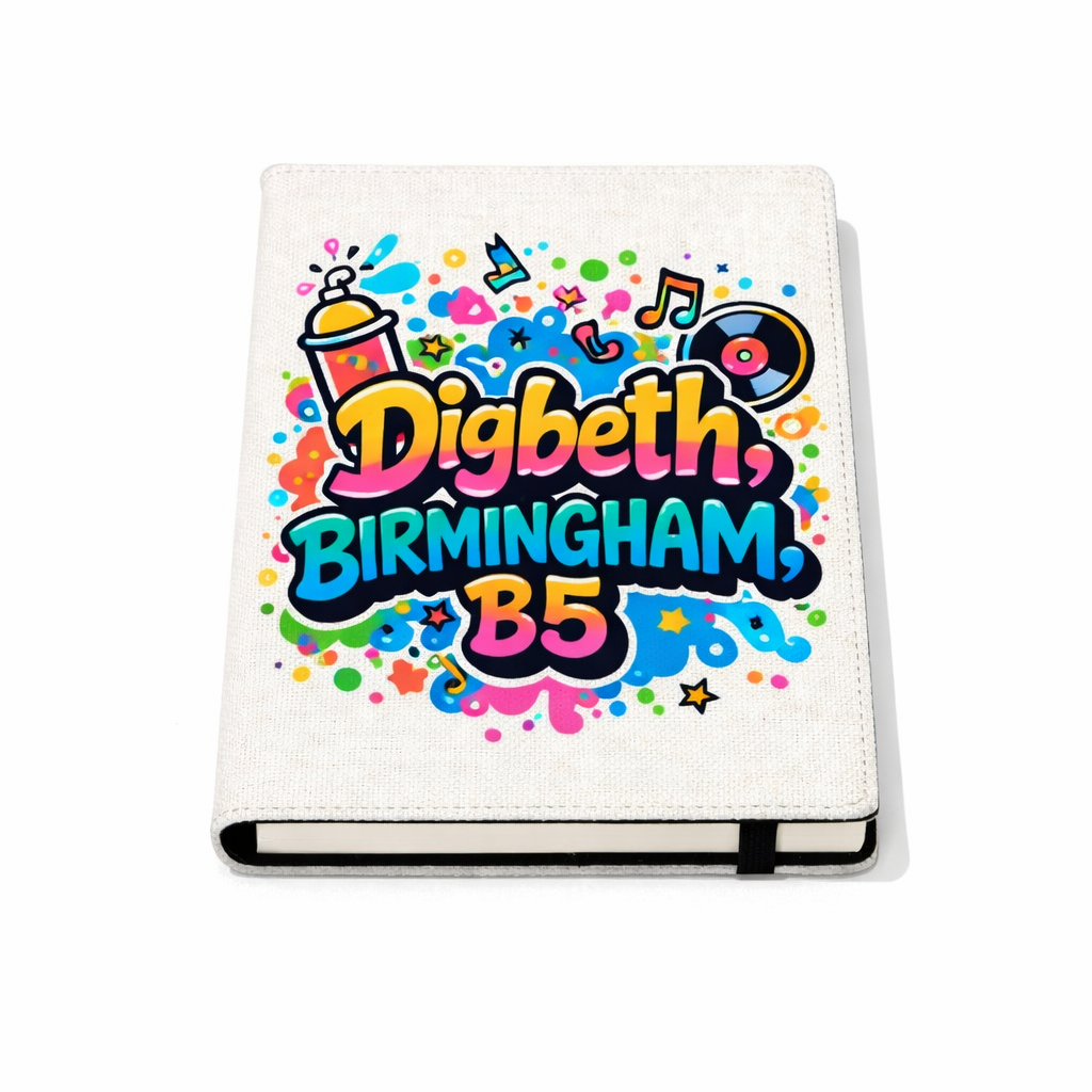 Digbeth - Notepad - Graffiti Vibe Design