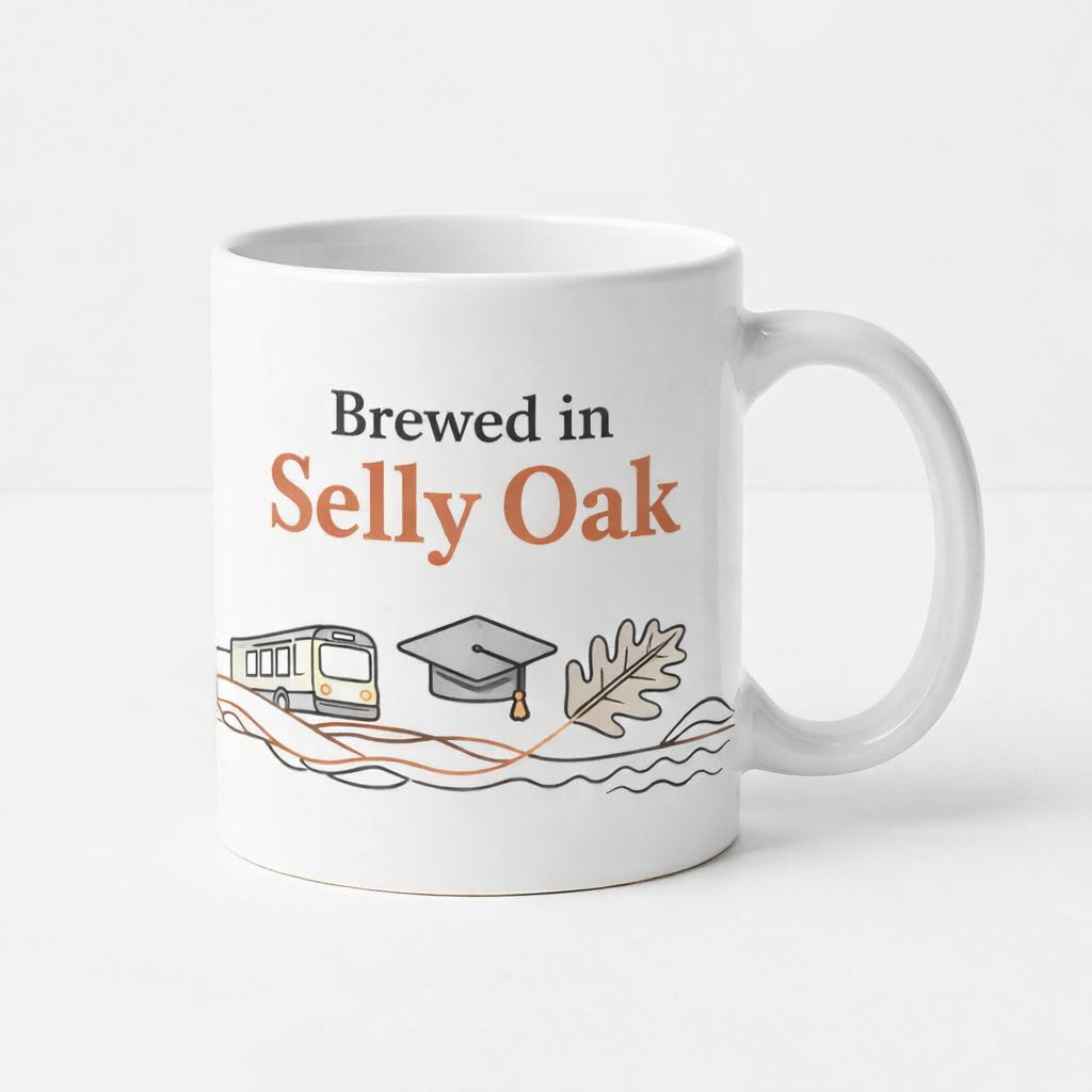 Selly Oak - Mug - Minimalist Illustration Design