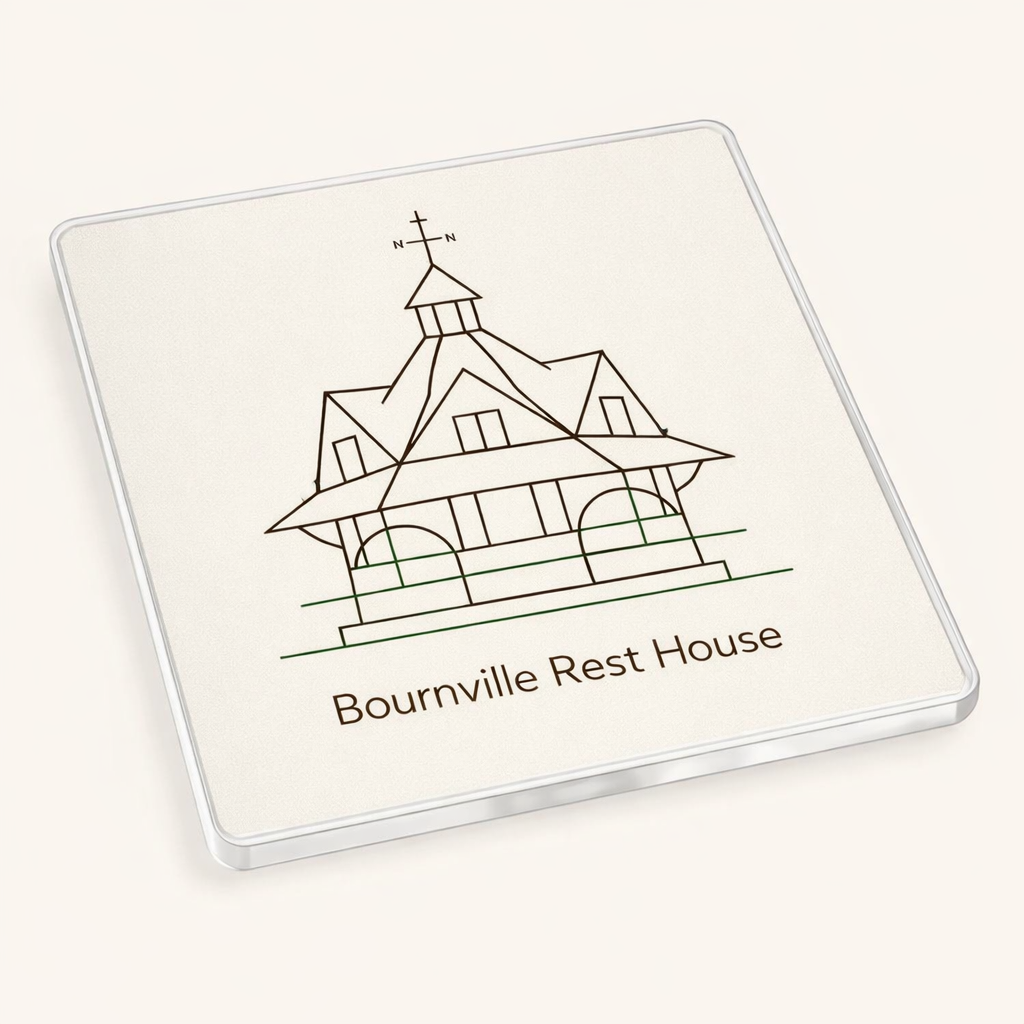 Bournville - Coaster - Geometric Lines - Bournville Rest House