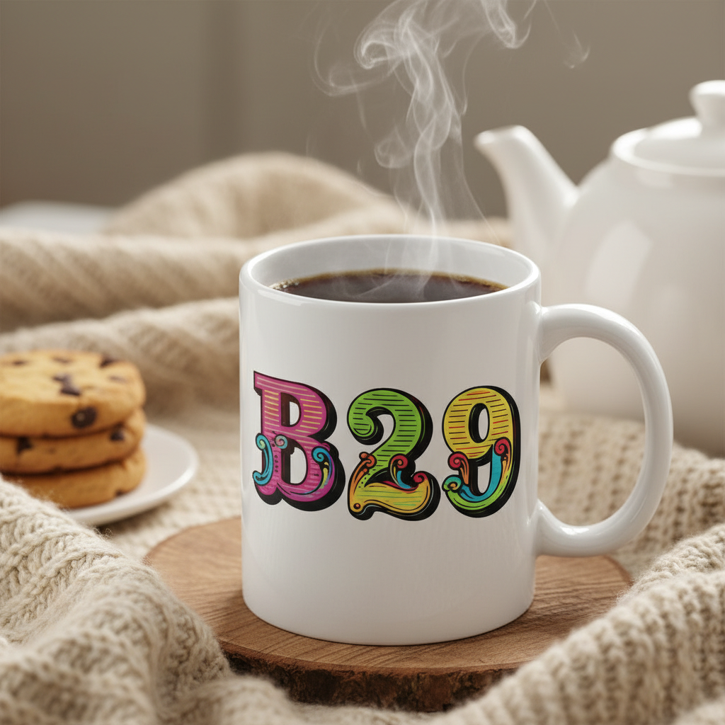 Weoley Castle - Mug - Colour Burst Postcode Design