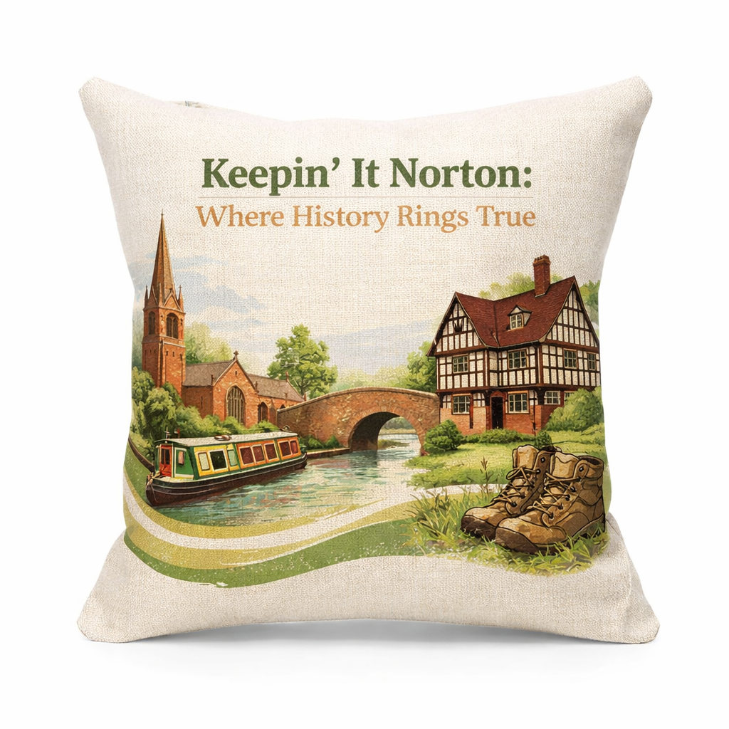 Kings Norton - Cushion - Vibrant Civic Blend Design