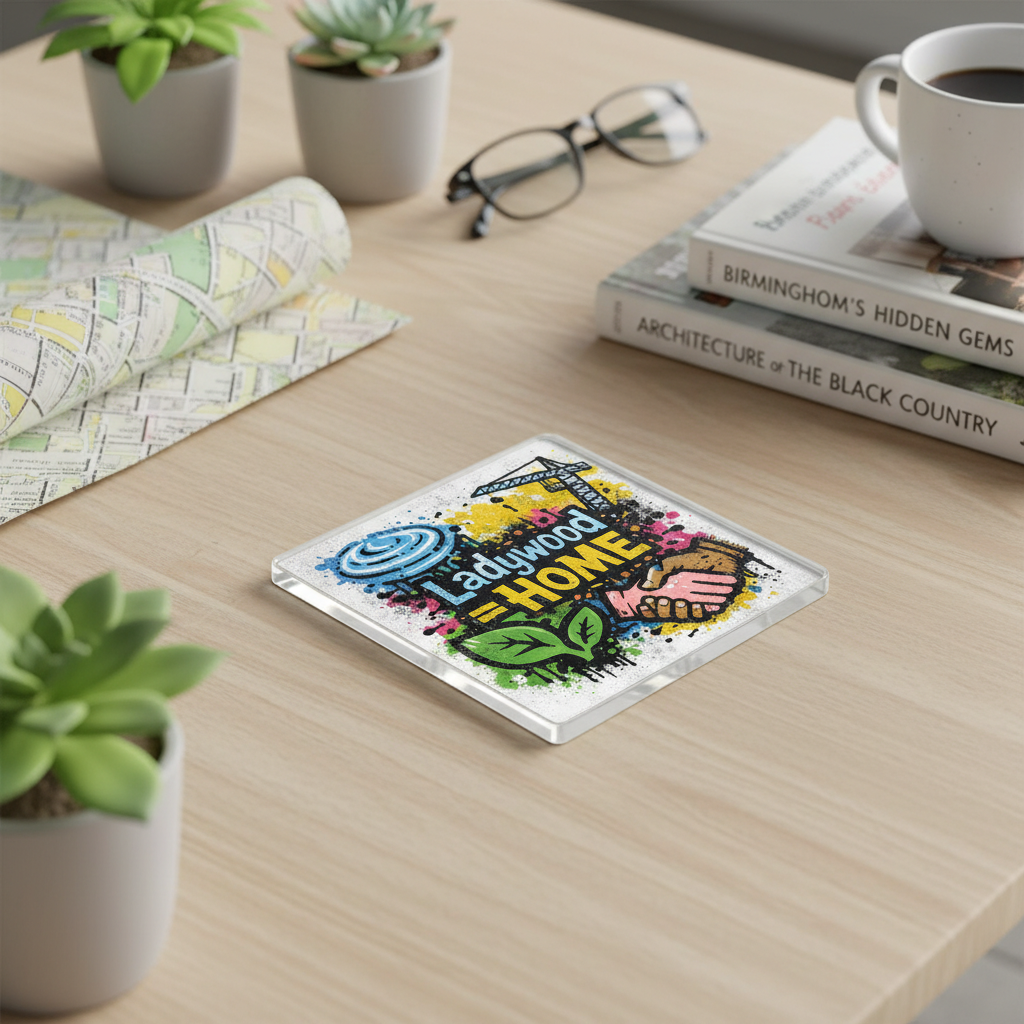 Ladywood - Coaster - Urban Street Art - Local Icons