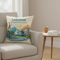 Ladywood - Cushion - Vibrant Civic Blend Design
