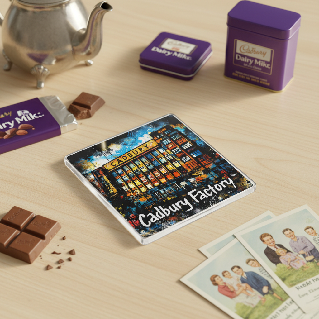 Bournville - Coaster - Urban Street Art - Cadbury Factory