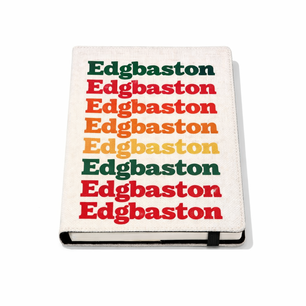 Edgbaston - Notepad - Retro Typography Design