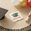 Selly Oak - Coaster - Mid-Century Retro - Graduation Cap