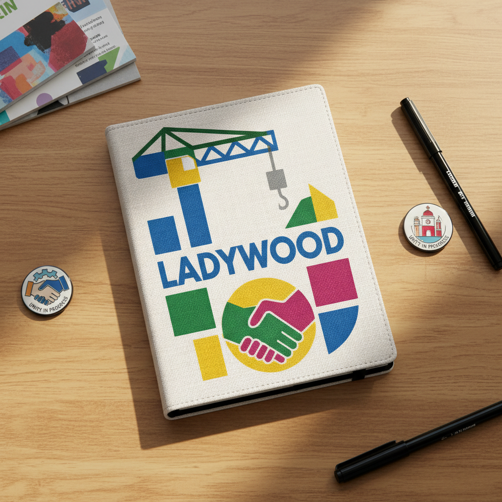 Ladywood - Notepad - Geometric Iconography Design