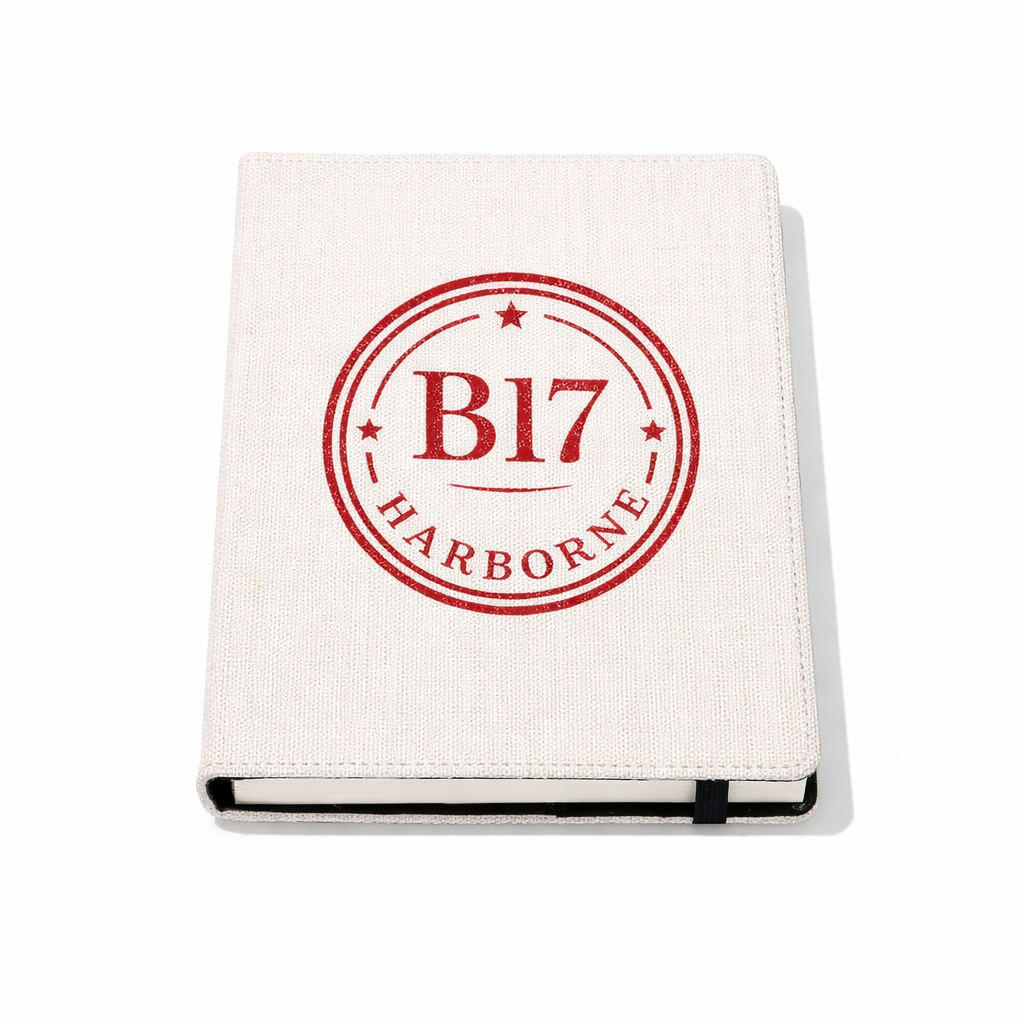 Harborne - Notepad - Vintage Stamp Design