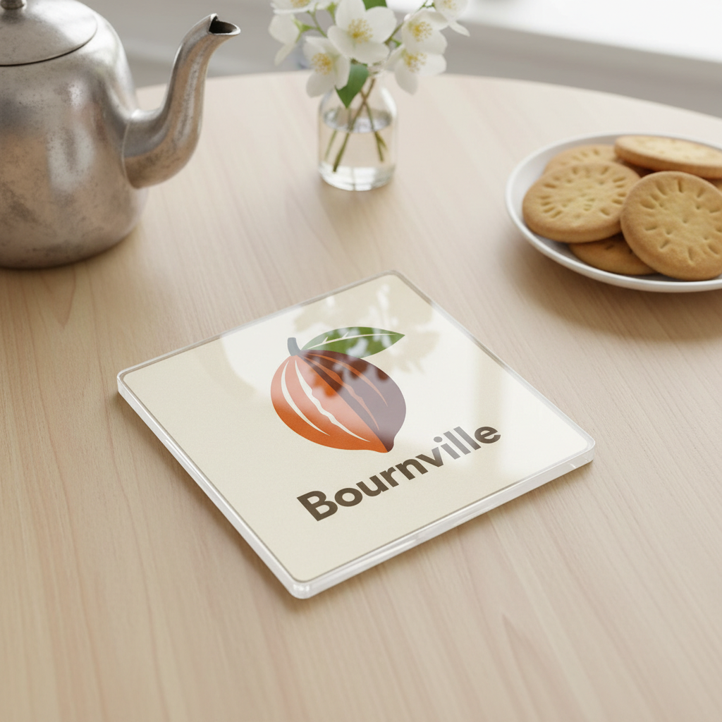 Bournville - Coaster - Mid-Century Retro - Cocoa Bean