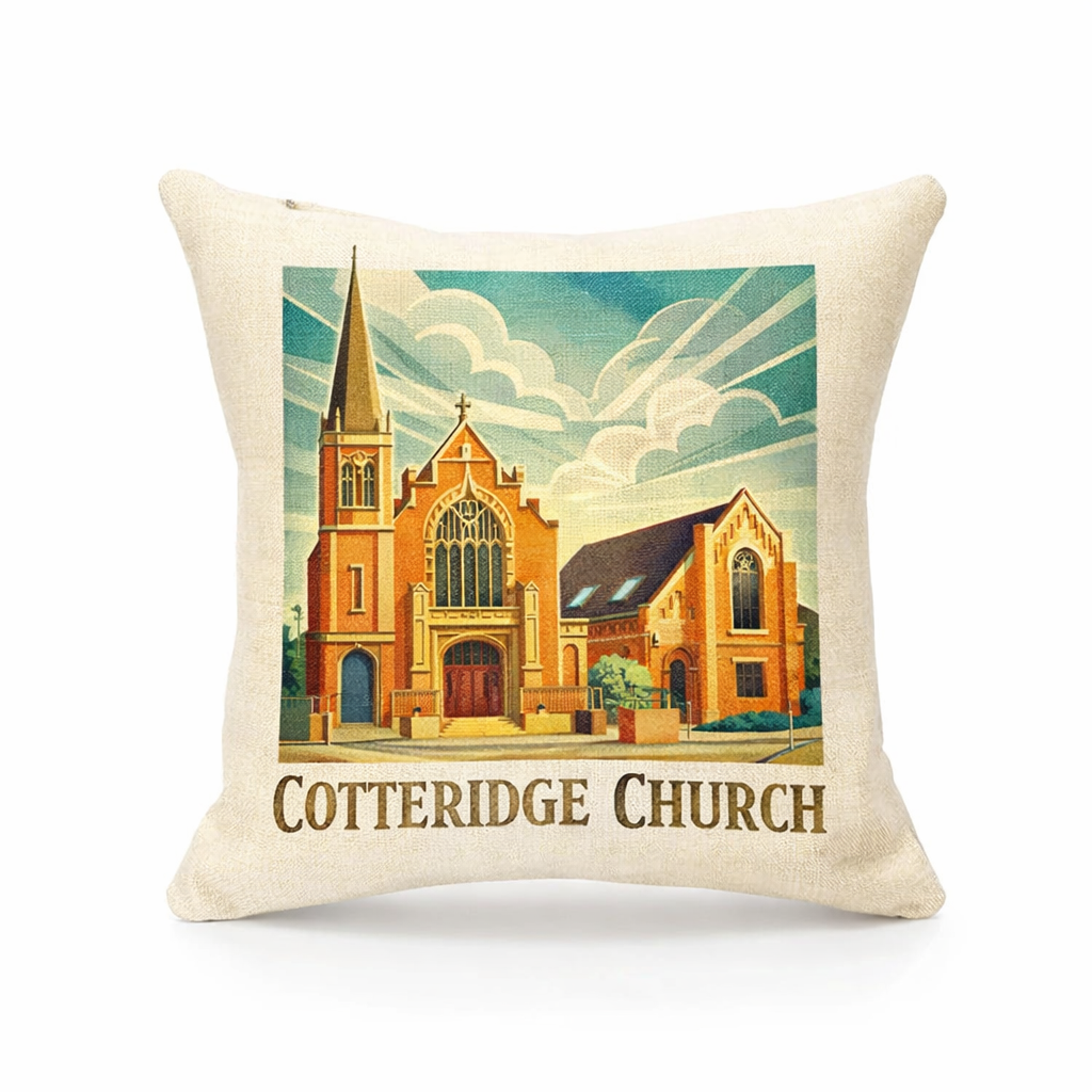 Cotteridge - Cushion - Vintage Vibes Design - Cotteridge Church