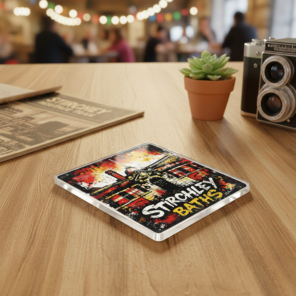 Stirchley - Coaster - Urban Street Art - Stirchley Baths