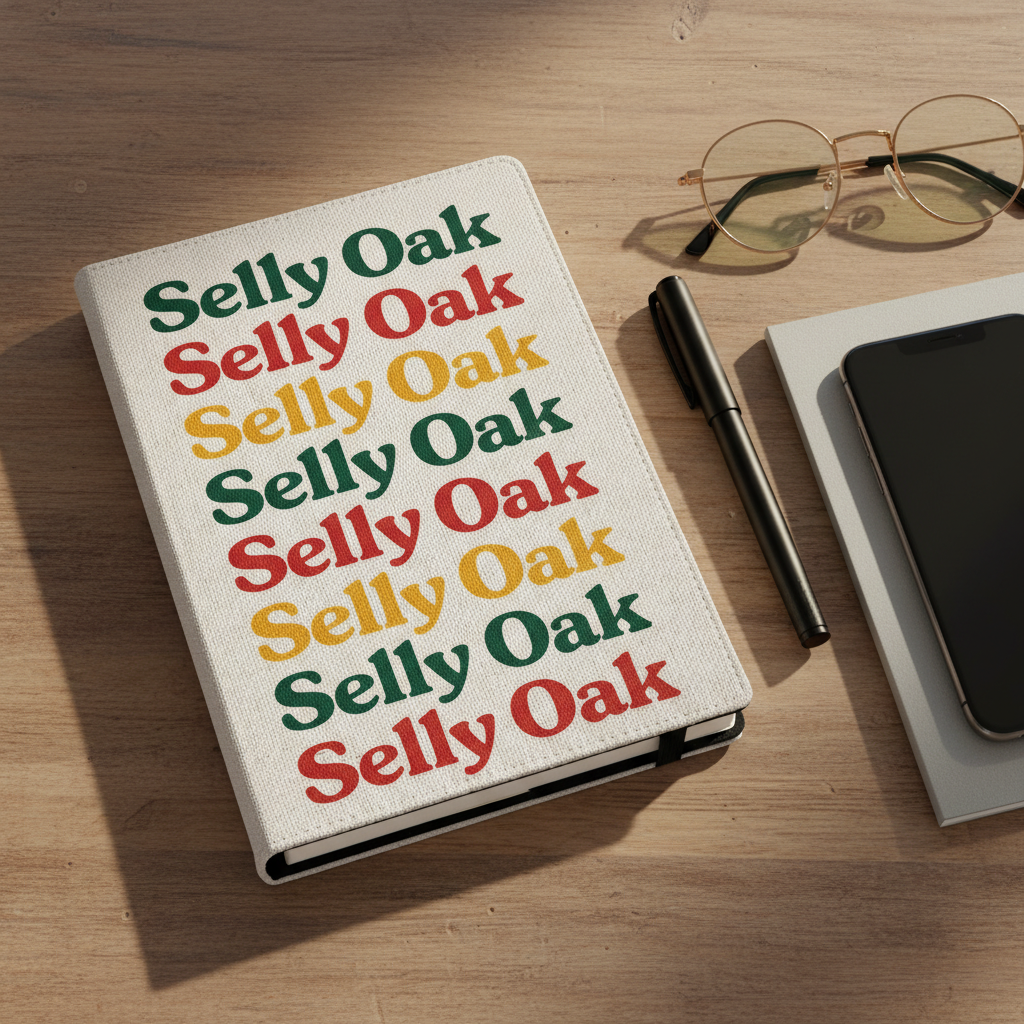 Selly Oak - Notepad - Retro Typography Design