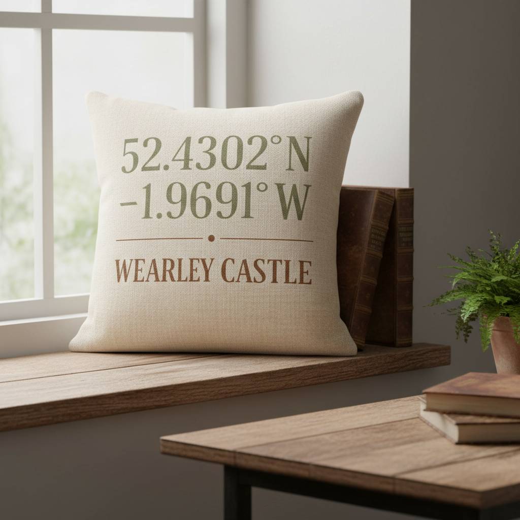 Weoley Castle - Cushion - Elegant Coordinates Design