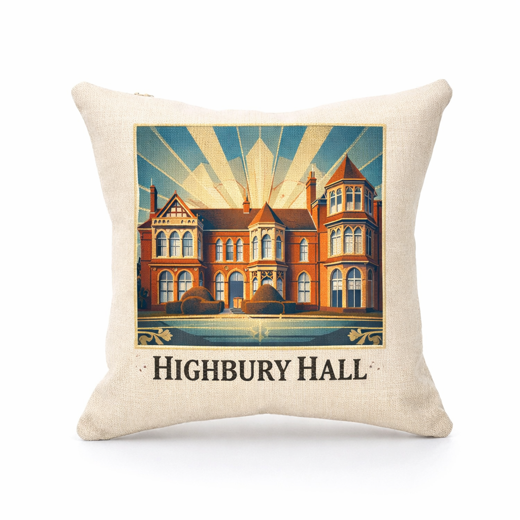 Kings Heath - Cushion - Vintage Vibes Design - Highbury Hall