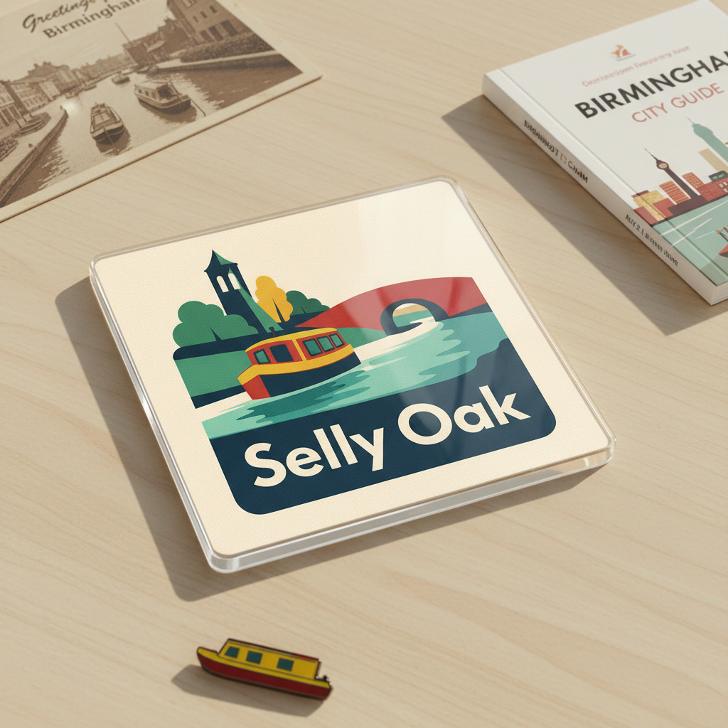 Selly Oak - Coaster - Mid-Century Retro - Canal