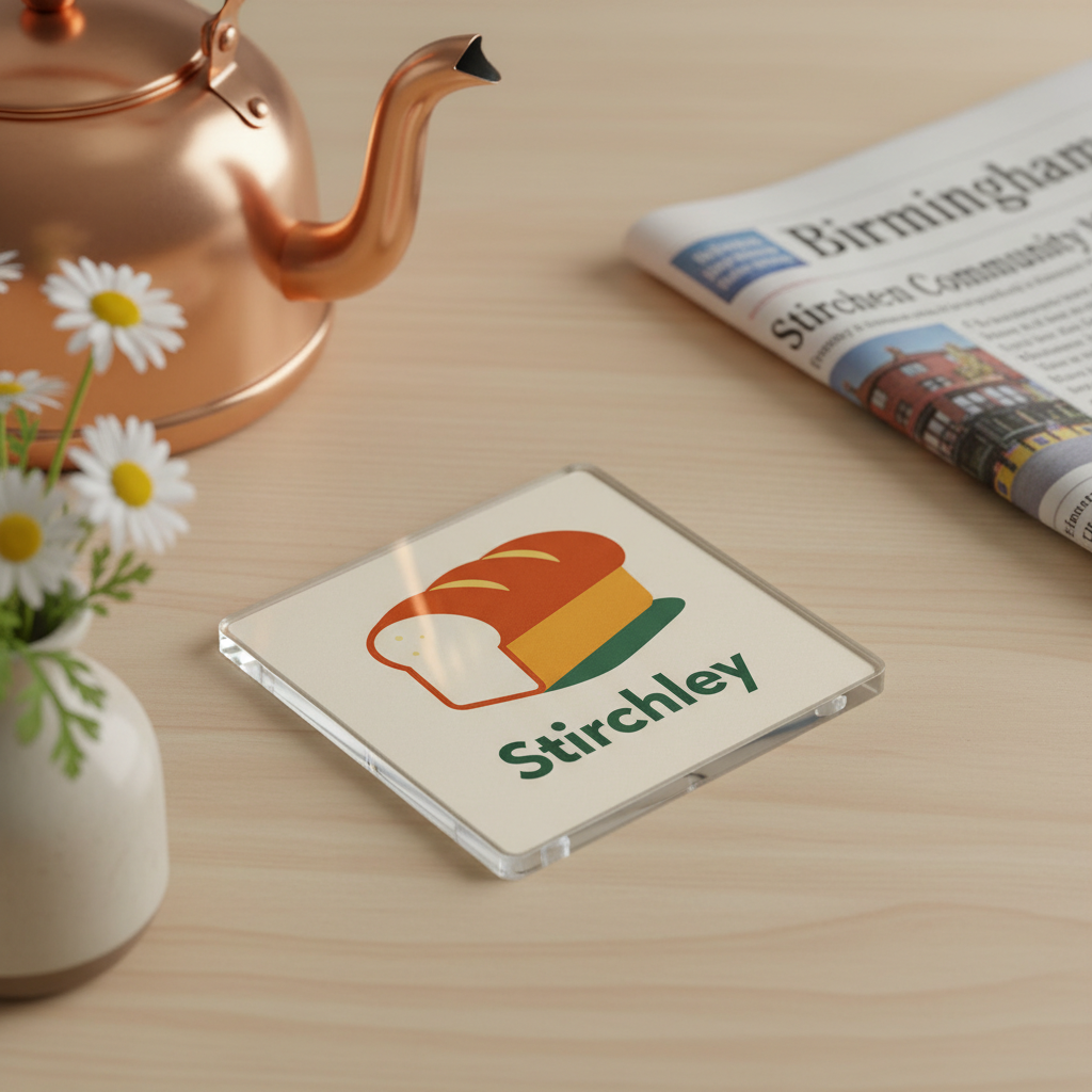 Stirchley - Coaster - Mid-Century Retro - Loaf of Bread