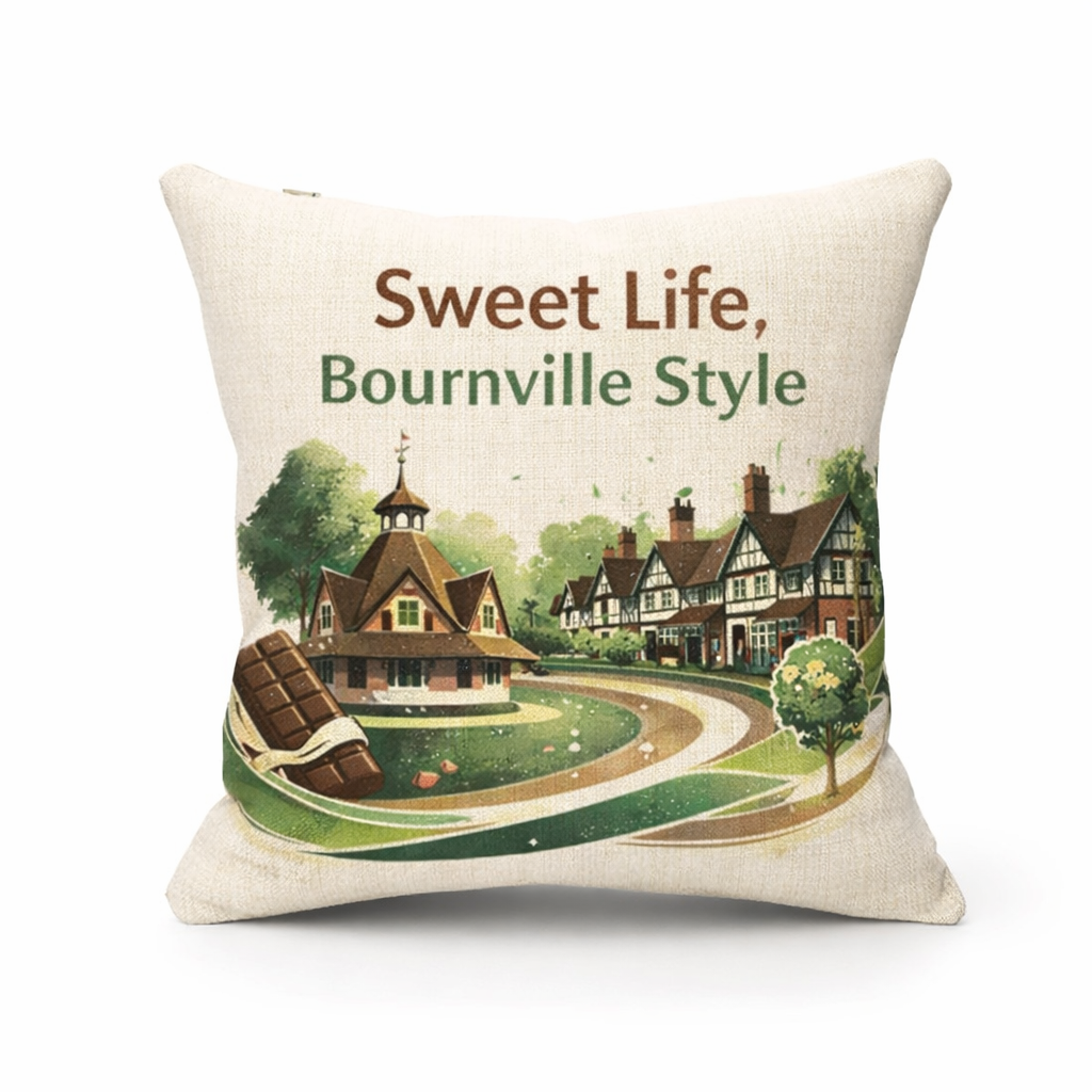 Bournville - Cushion - Vibrant Civic Blend Design