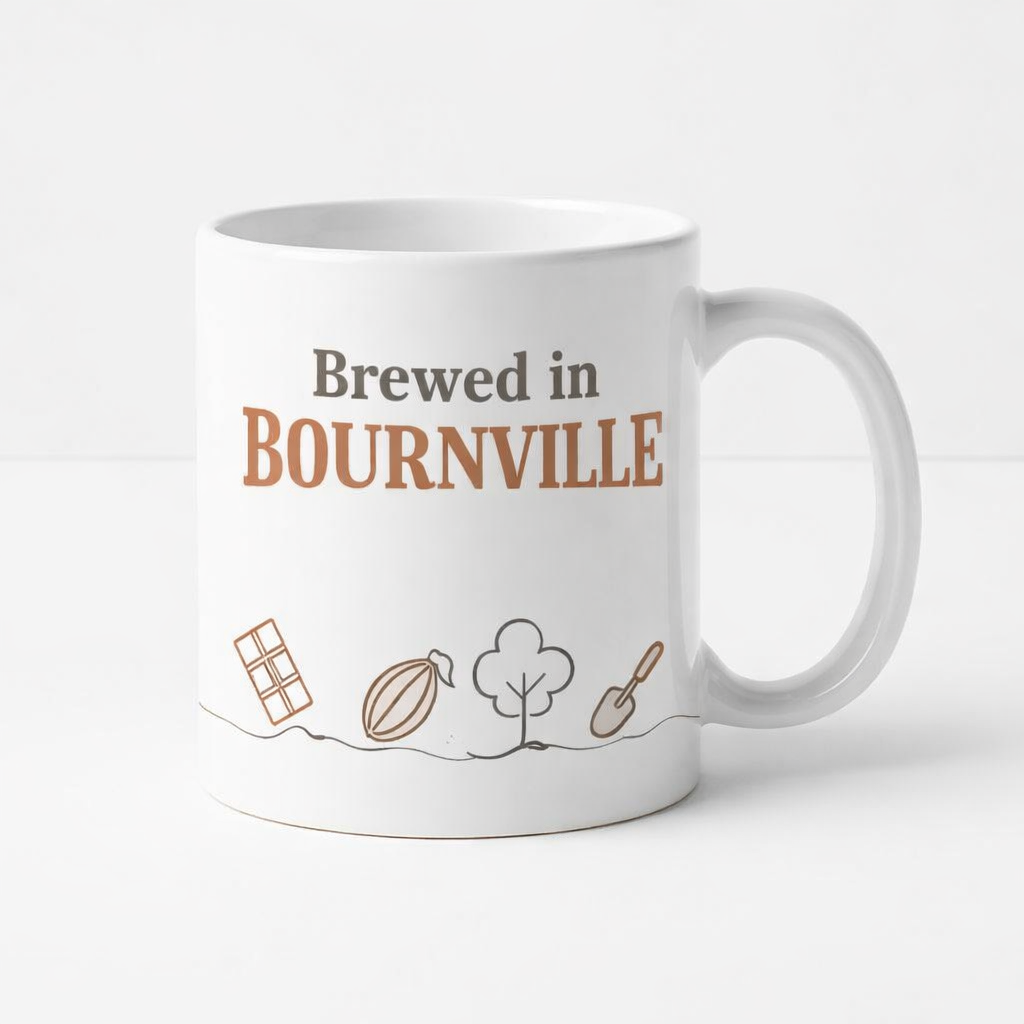 Bournville - Mug - Minimalist Illustration Design